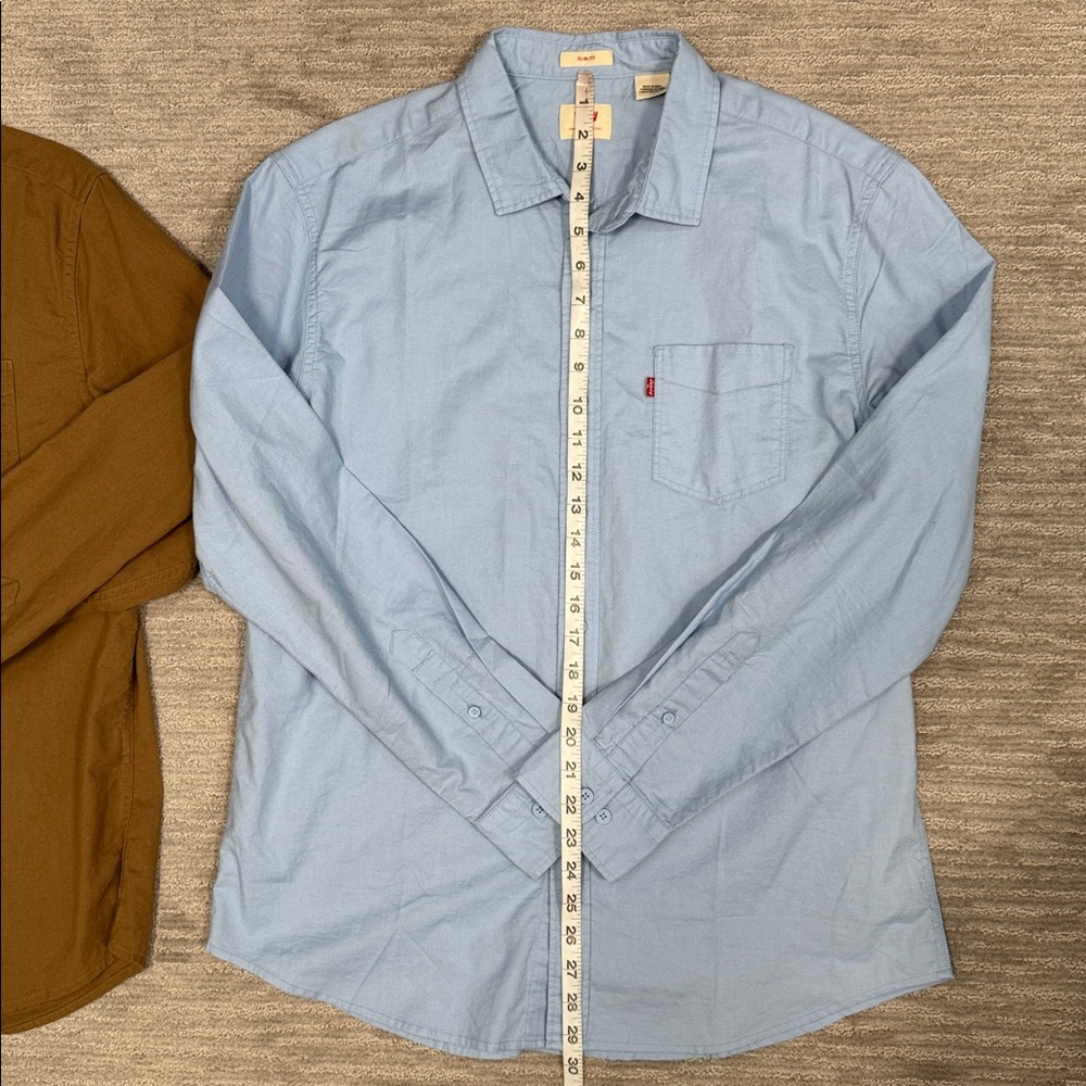 Levi’s Slim Fit Button Down Shirts Bundle Size Large - Picture 7 of 12
